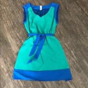 Color Block Dress